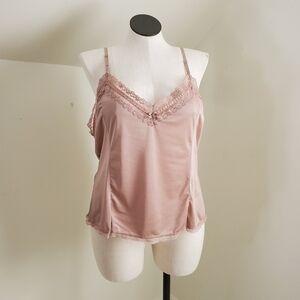 Vintage Beige Tan Slip Shirt